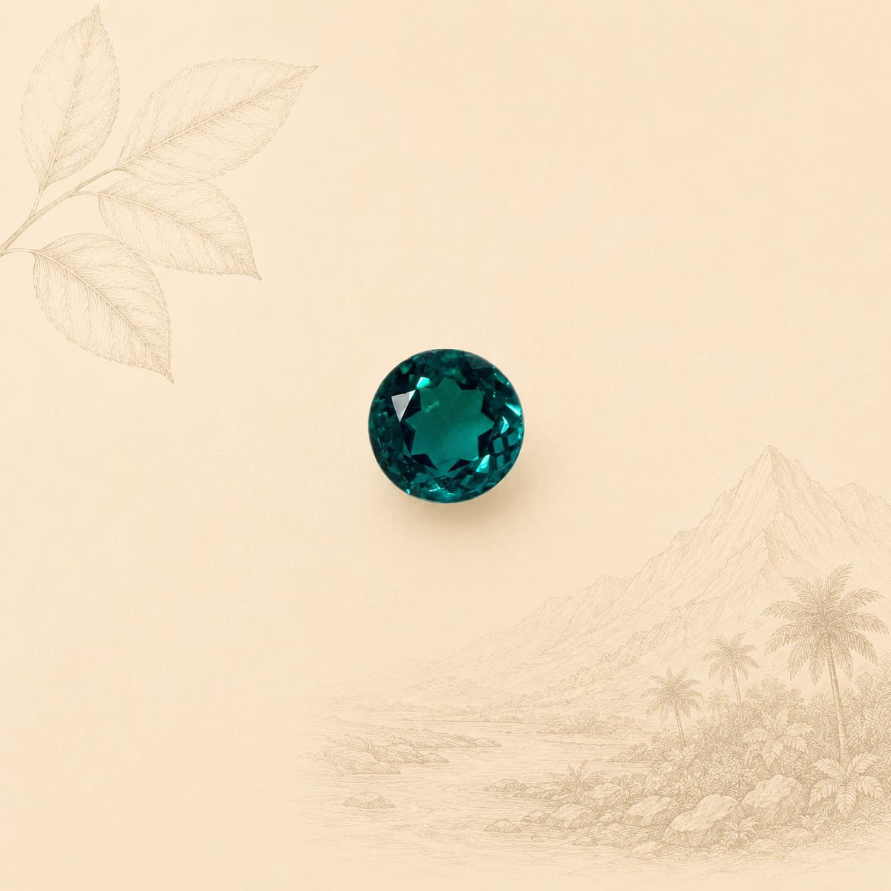 Esmeralda Natural colombiana 0,24 ct – Origen Muzo