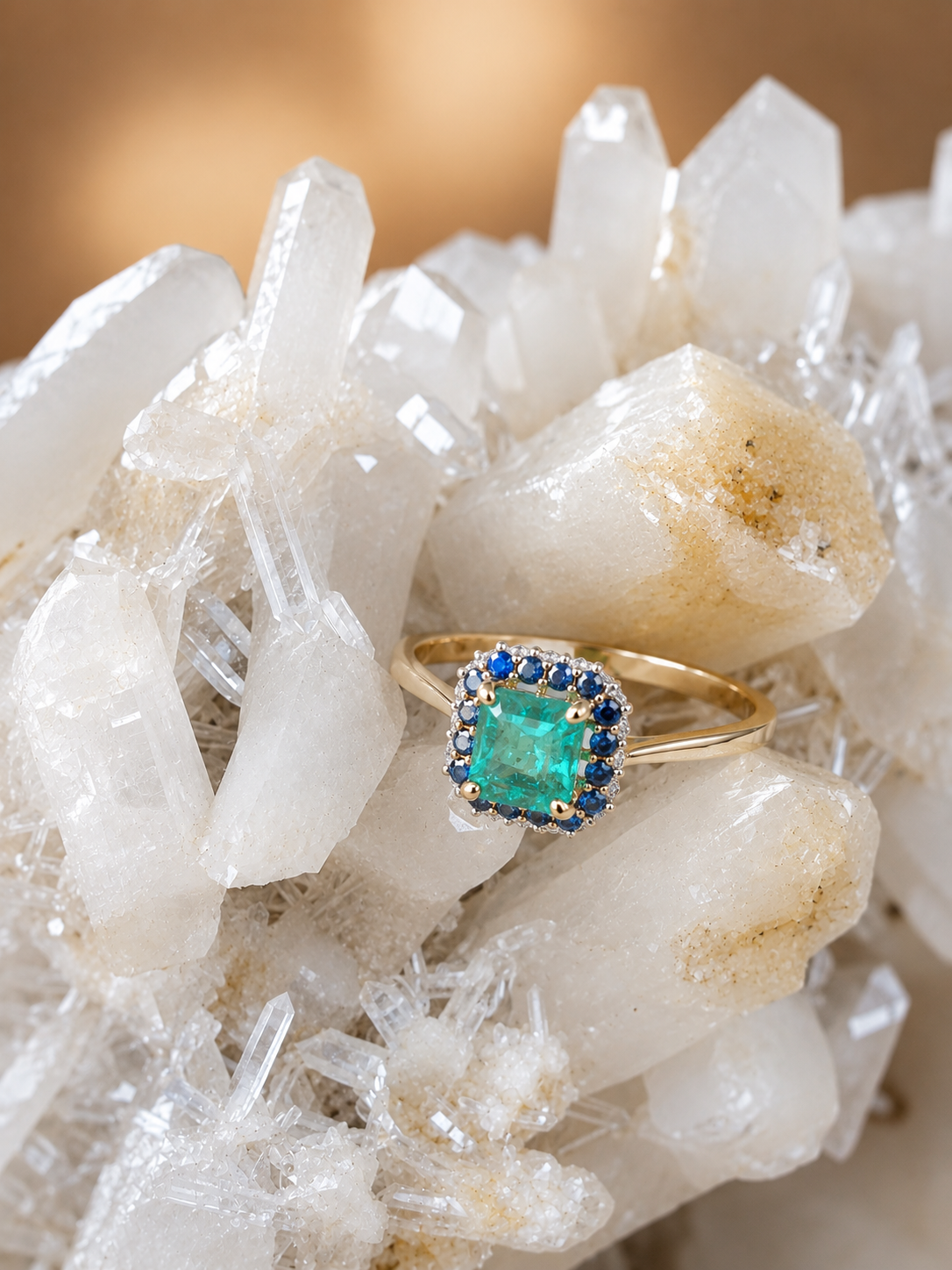 ANILLO AURA AZUL