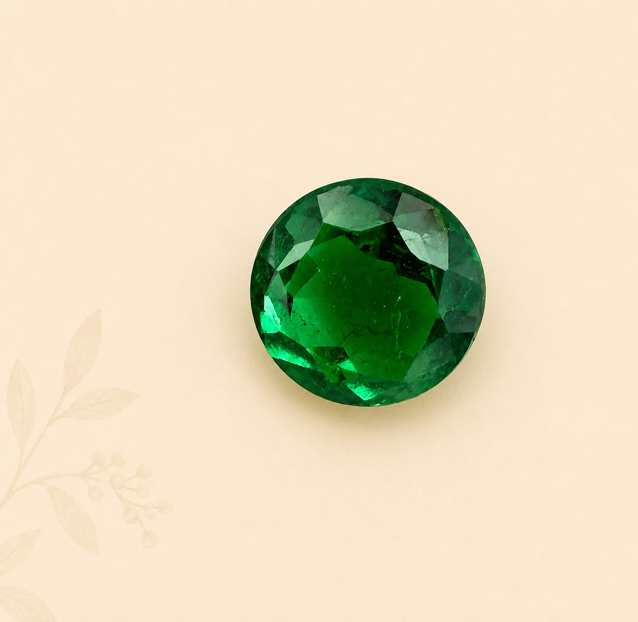 Esmeralda Natural colombiana 0,38 ct – Origen Muzo
